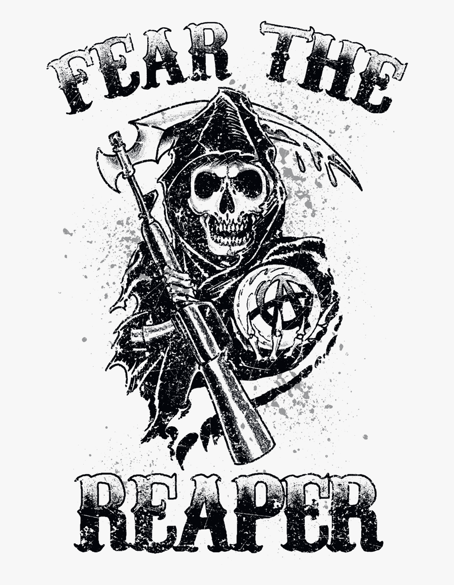 Transparent Sons Of Anarchy Png - Fear The Reaper T Shirt , Free ...