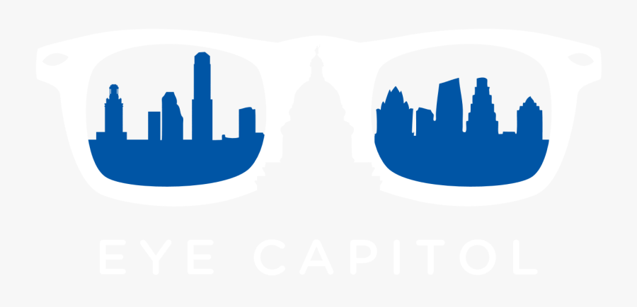 Eye Capitol P Austin Skyline Silhouette - Change You Want To See, Transparent Clipart