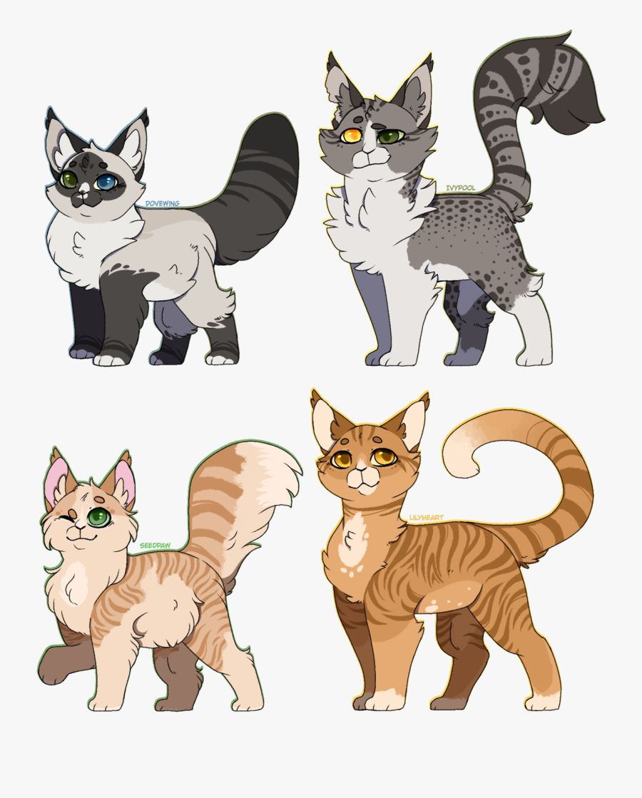 I’m Working On Some Boys Who Look Like Their Moms But - Tabby Warrior Cats Oc, Transparent Clipart