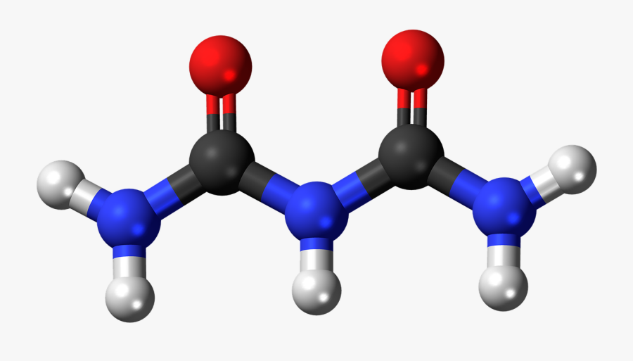 Biuret Molecule Model - Biuret Molecule, Transparent Clipart