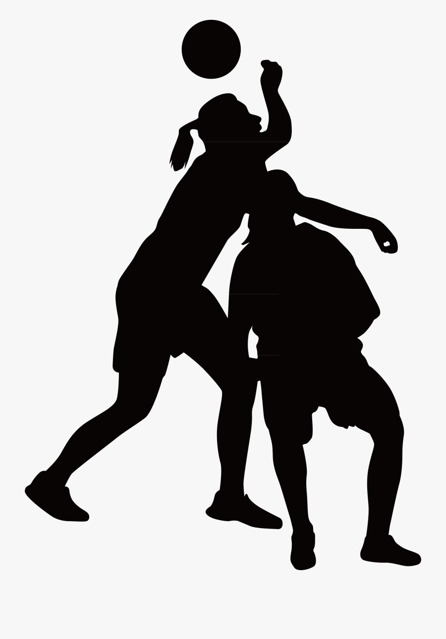 Silhouette Football Euclidean Vector Illustration - Silhouette , Free 