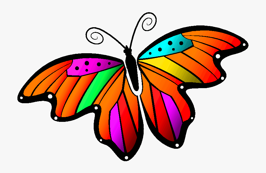 Monarch Butterfly Clipart Gif Animation - Butterfly Clipart Gif, Transparent Clipart