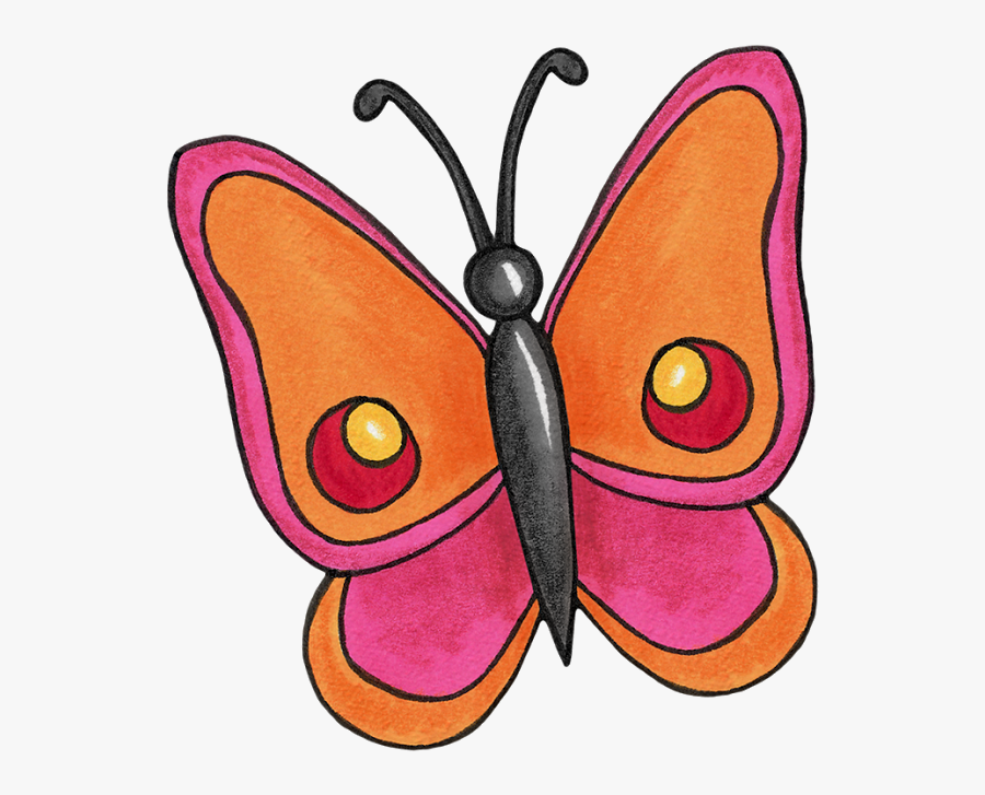 Brush-footed Butterfly Clipart , Png Download - Brush-footed Butterfly, Transparent Clipart