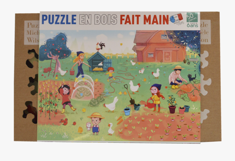 Puzzle Michel Wilson La Famille Potiron, Transparent Clipart