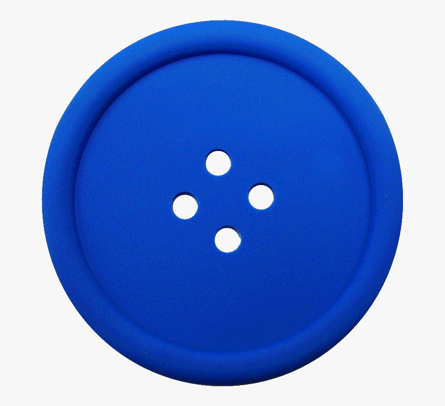 Buttons Clipart Blue Button - Circle, Transparent Clipart