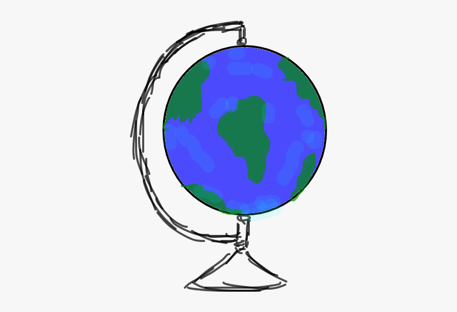 Clip Art Globo Desenho - Earth, Transparent Clipart