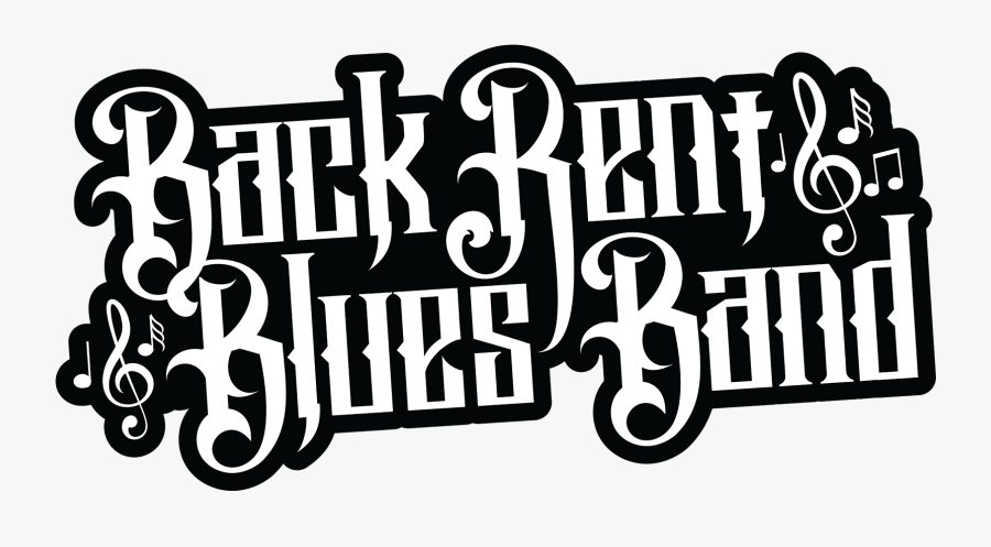 2000 X 1000 - Blues Band Font, Transparent Clipart