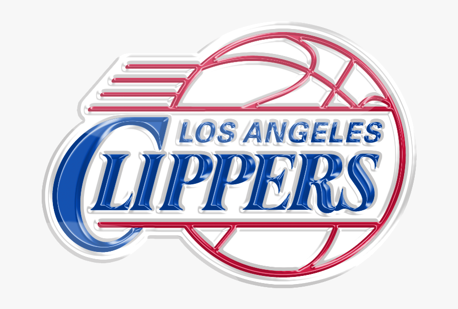 Los Angeles Clippers 3d Logo , Transparent Cartoons - Nba La Clippers Logo, Transparent Clipart