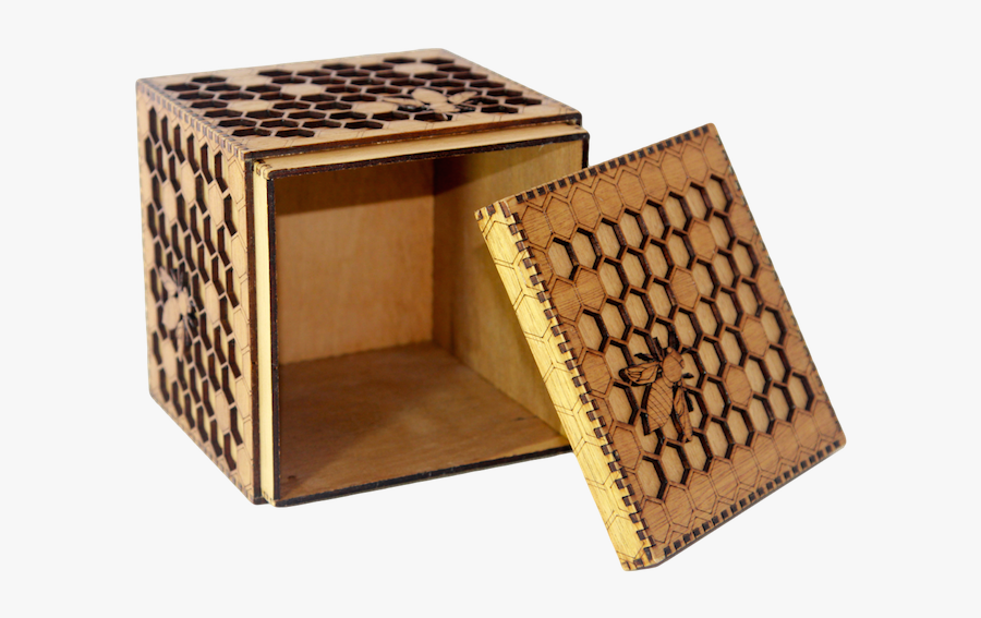 Transparent Wood Box Png - Wooden Box For Bee, Transparent Clipart