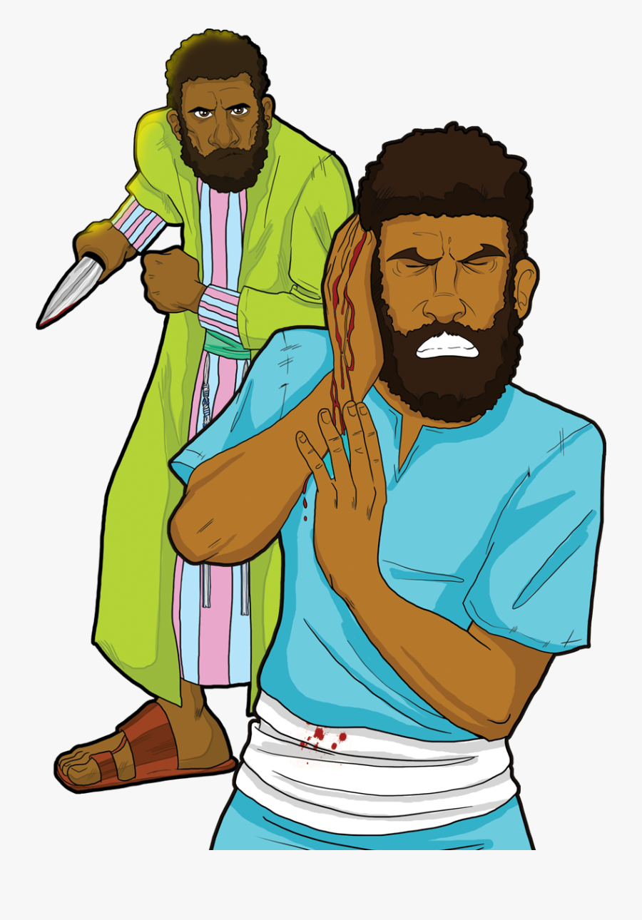 Peter Cuts Off Ear Clipart, Transparent Clipart