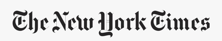 New York Times Logo, Transparent Clipart