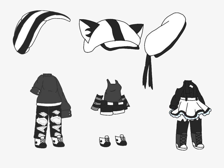 Pickyourluckyoutfit Gacha Gachalife 3 Outfits Gacha Life Outfits For Girls Free Transparent Clipart Clipartkey