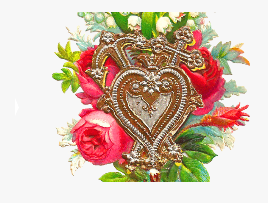 Love Heart Beautiful Flowers , Transparent Cartoons - Beautiful Bokeh Rose Flower, Transparent Clipart