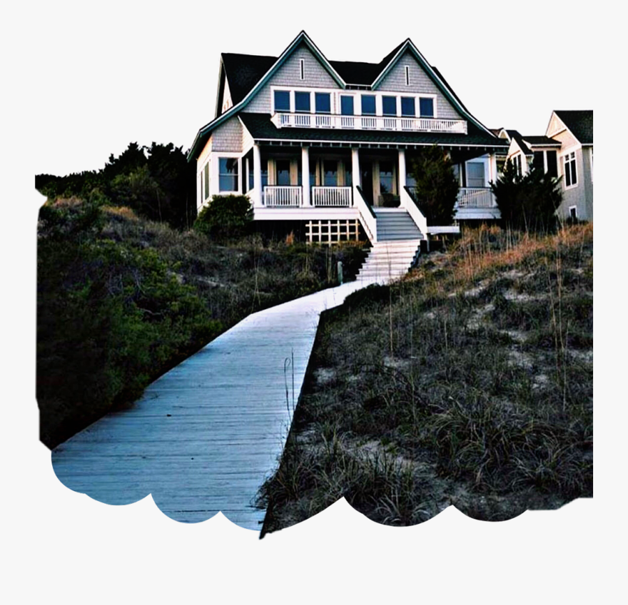 #beachhouse #home #house #walkway #wood #path #porch - House, Transparent Clipart
