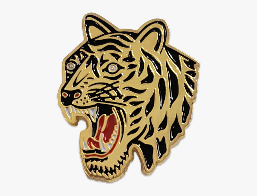 Transparent Tiger Roar Png - Gold Tiger Transparent, Transparent Clipart