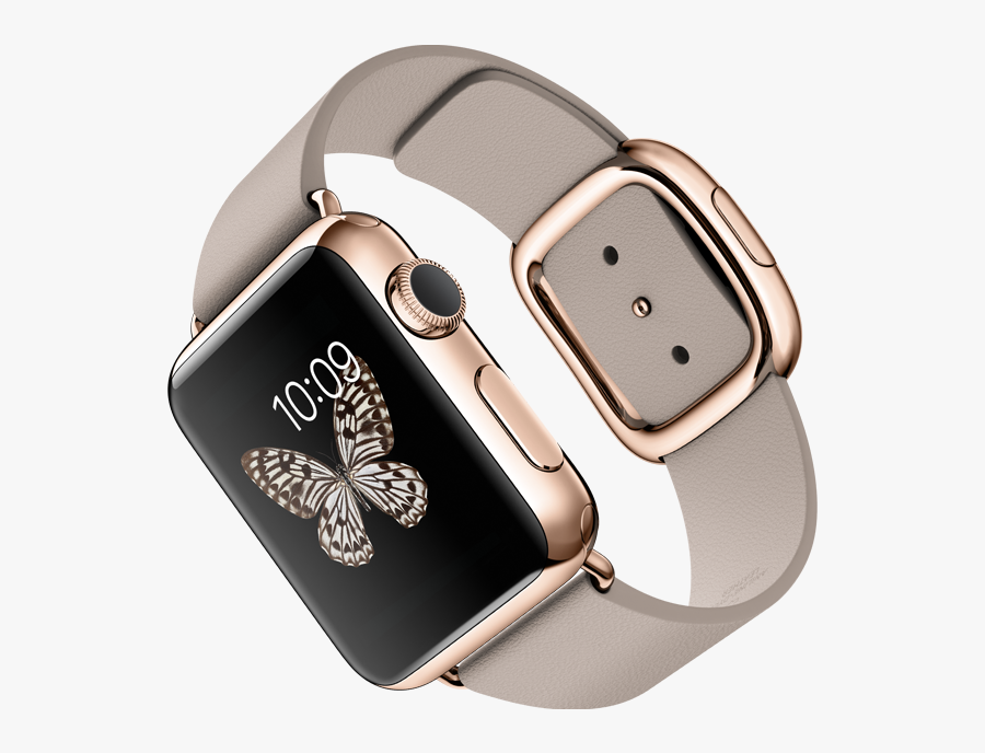 Transparent Apple Watch Clipart - Iphone Watch Gold, Transparent Clipart