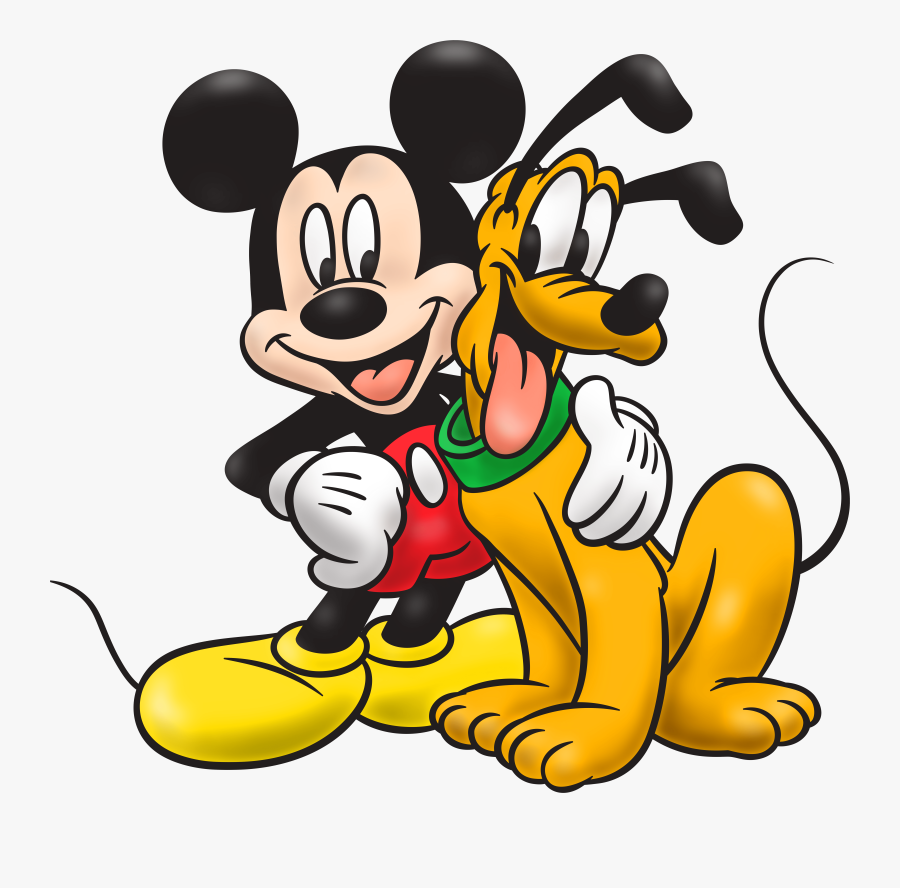 Mickey Mouse And Pluto Png Clip Art, Transparent Clipart