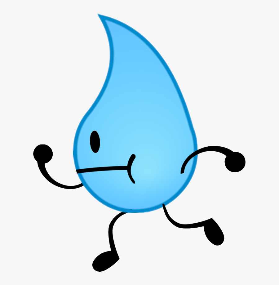 Bfb Teardrop Intro Pose By Coopersupercheesybro Clipart - Bfb Intro Poses Bfdi Assets, Transparent Clipart