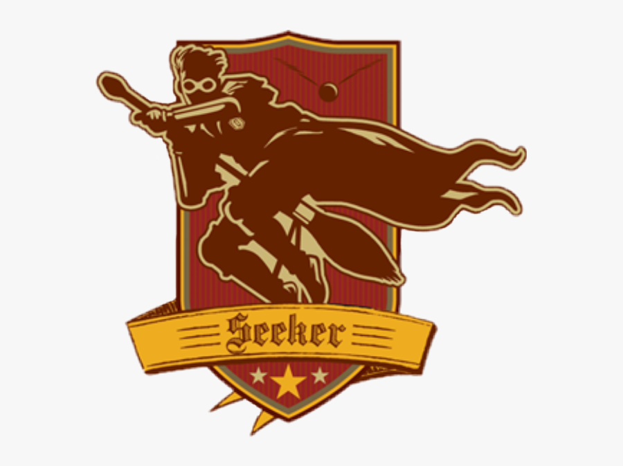 #harrypotter #quidditch #seeker #gryffindor - Harry Potter The Seeker, Transparent Clipart
