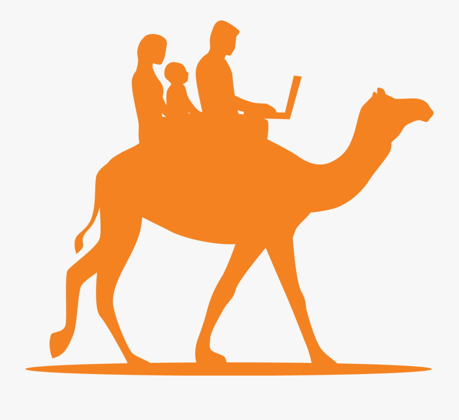 Nomad Together Transparent Background - Arabian Camel, Transparent Clipart