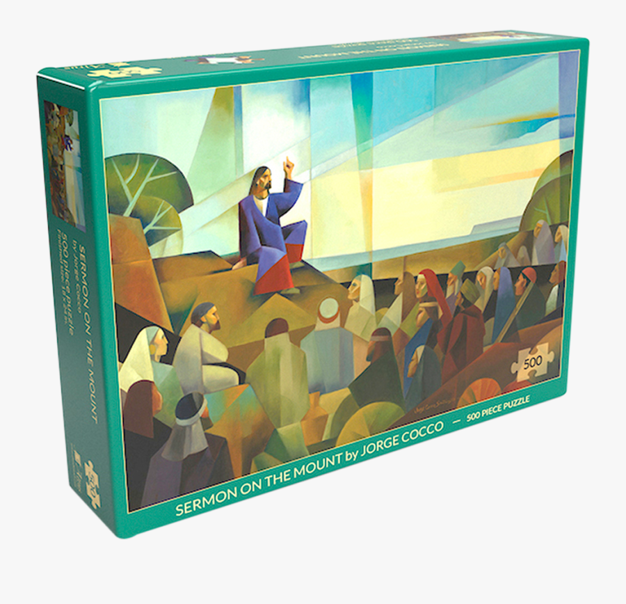 Lds Games And Puzzles For Families - Jorge Cocco Sermon On The Mount, Transparent Clipart