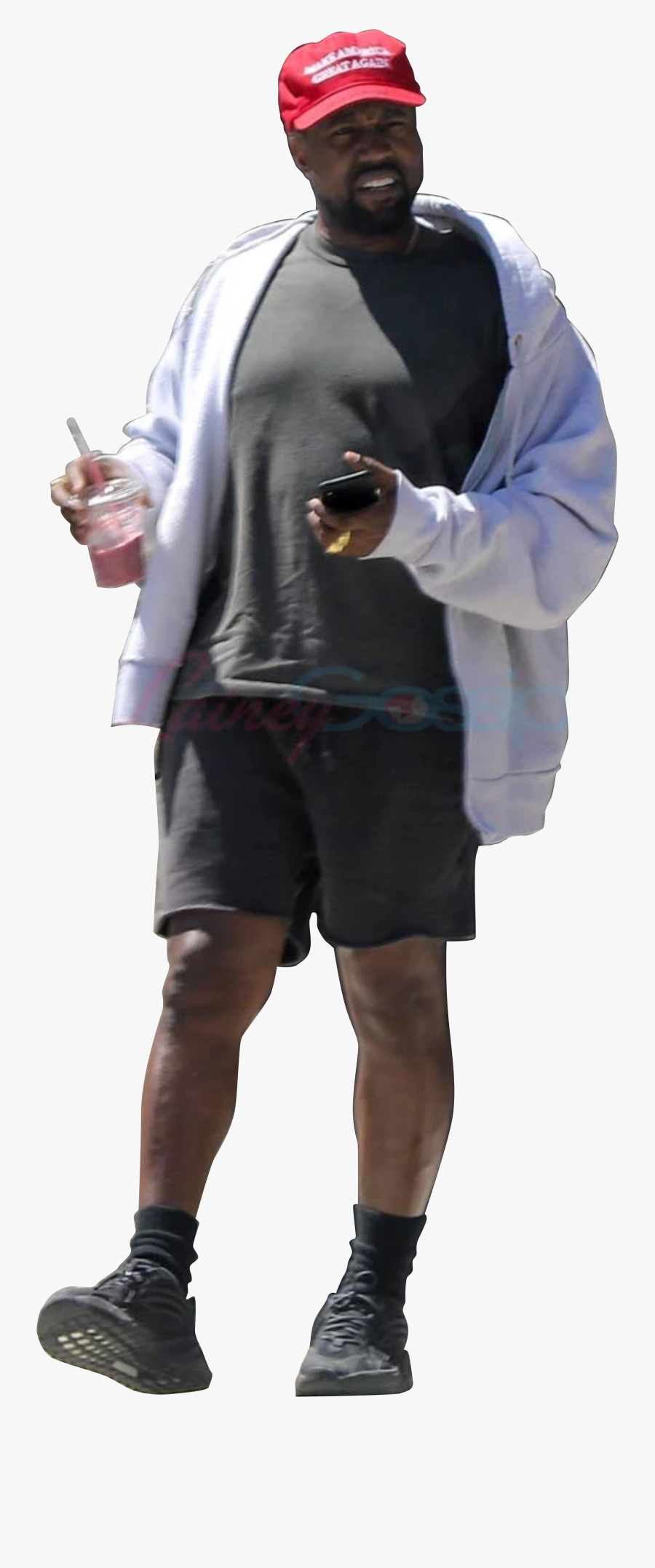 Kanye West Transparent Background - Kanye West Maga Transparent, Transparent Clipart