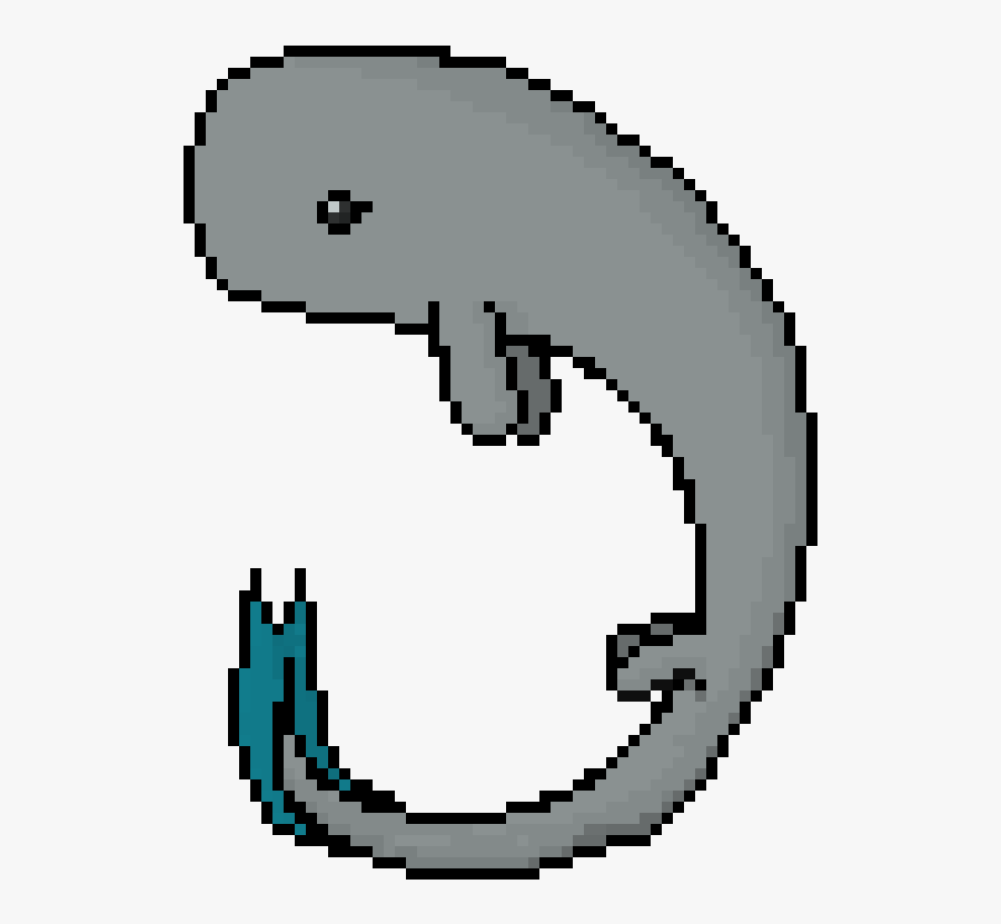 Tis A Whale - Terraria King Slime Pixel Art, Transparent Clipart