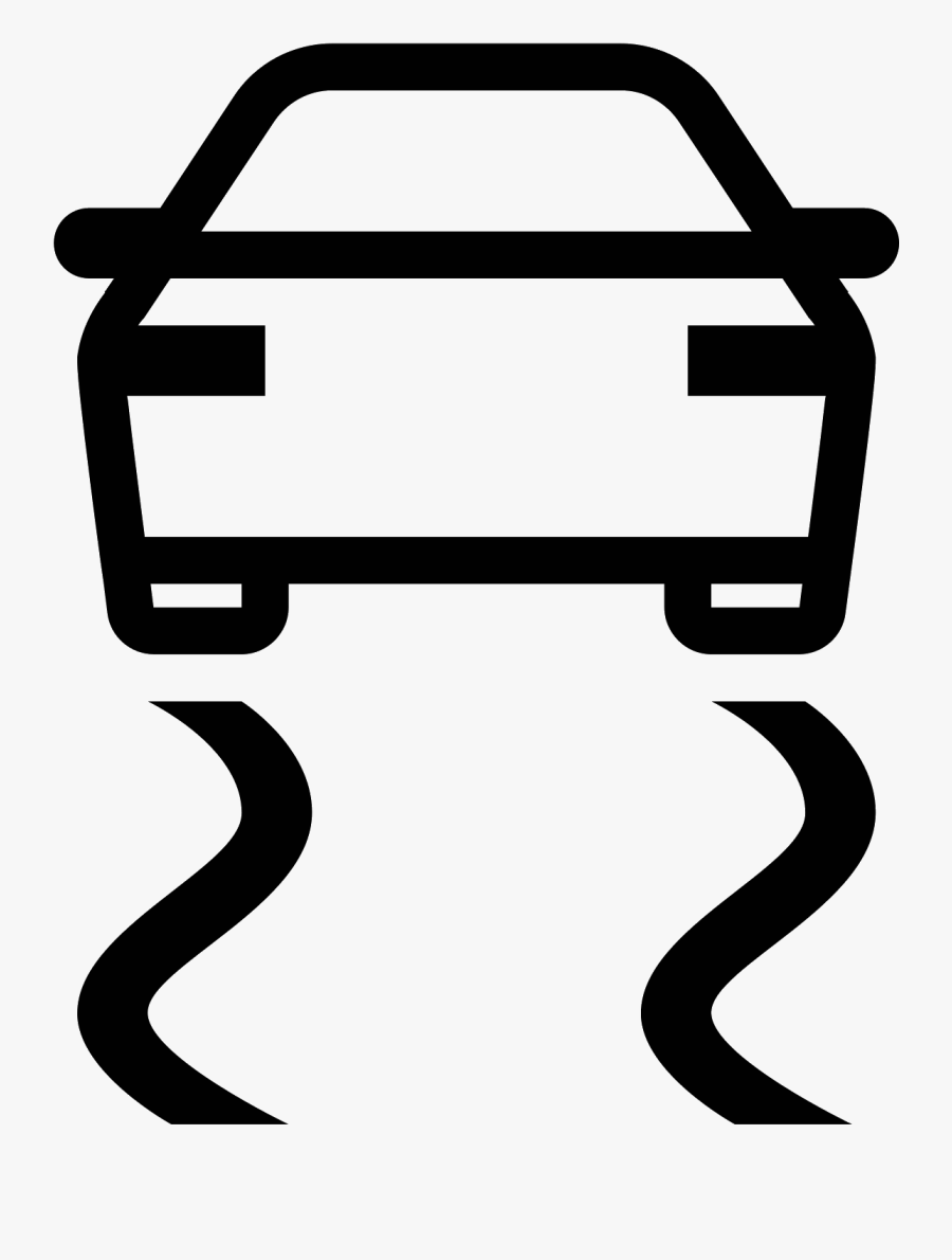 Traction Control Icon, Transparent Clipart