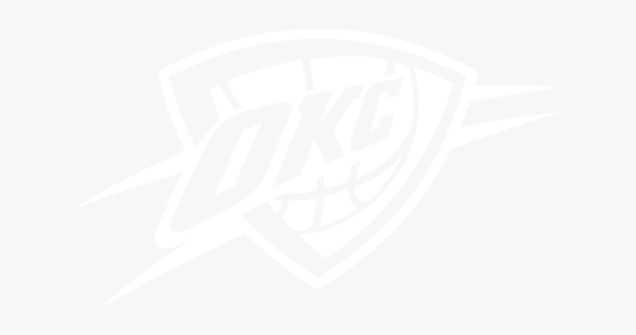 Oklahoma City Thunder Black, Transparent Clipart