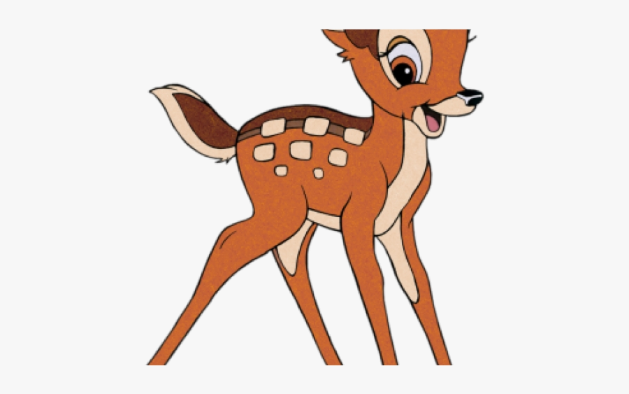 Disney Characters Bambi Clipart Cartoon Character And - Disney Cartoon Characters Bambi, Transparent Clipart