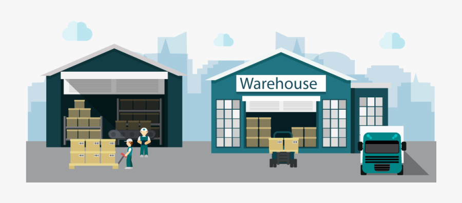 Vector Warehouse - Warehouse Png, Transparent Clipart