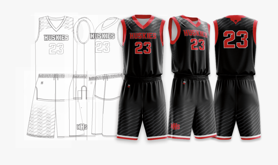 Basketball Jersey Design - Basketball Uniform, Transparent Clipart