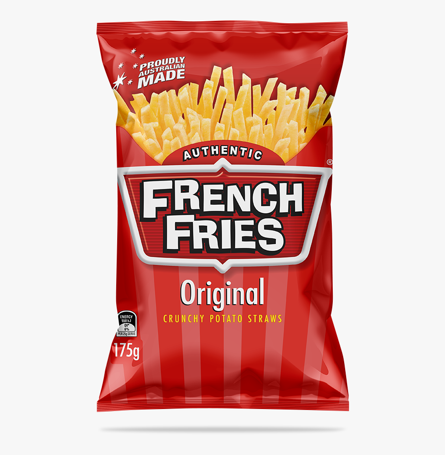 Potato Chips Clipart Fun Size - French Fries Chips Australia, Transparent Clipart