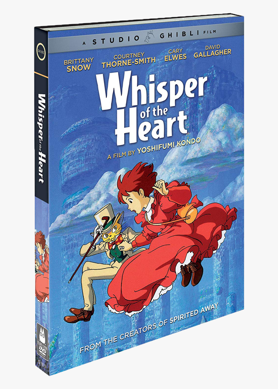 Transparent Animated Heart Png - Whisper Of The Heart Cover, Transparent Clipart