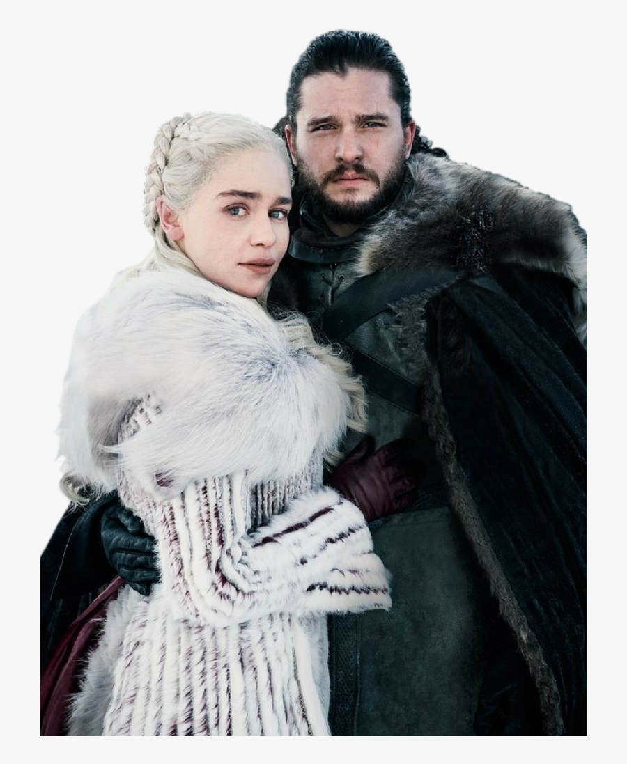 Jon Snow And Daenerys Targaryen-got Png By Nickelbackloverxoxox - Jon Snow Y Daenerys, Transparent Clipart