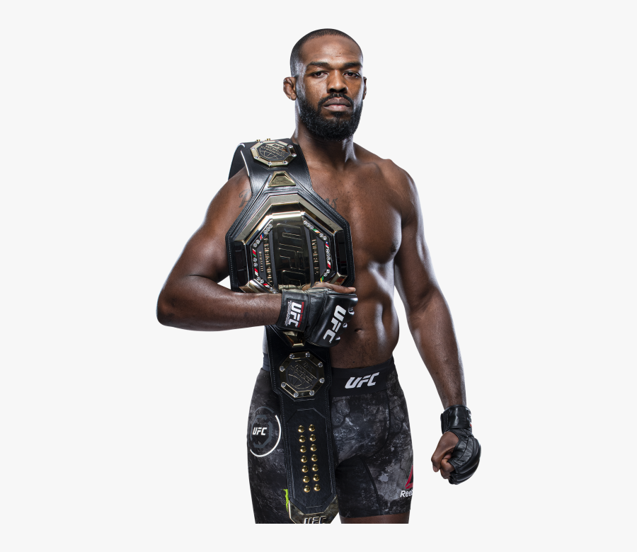 Jon Jones - Jon Jones New Ufc Belt, Transparent Clipart