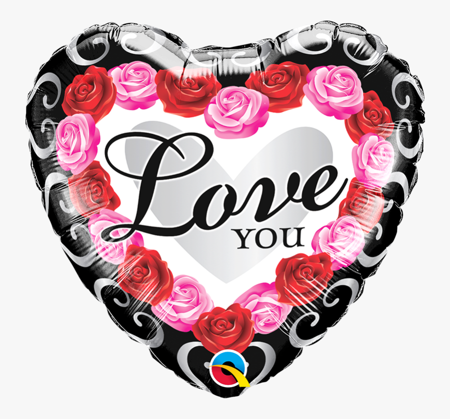 Red Rose Love Heart Clipart , Png Download - Red Rose Love Heart, Transparent Clipart