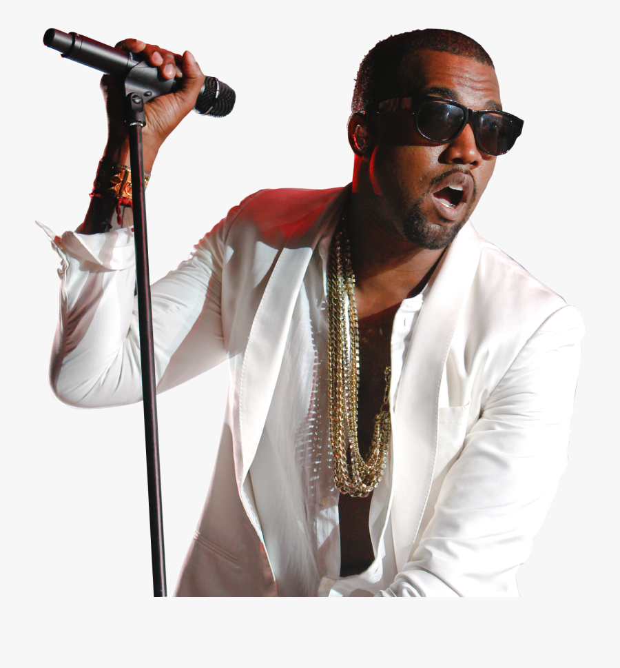 Kanye West Png Transparent Images - Kanye West Rapping Hd, Transparent Clipart