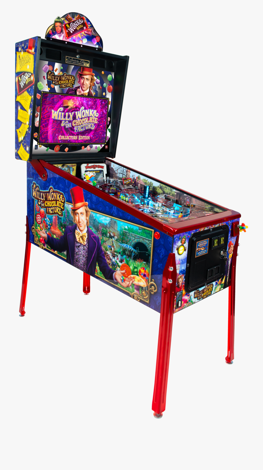 Willy Wonka Pinball Collectors Edition, Transparent Clipart