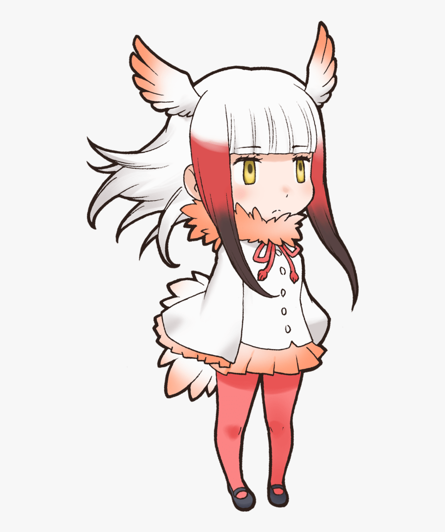 Clip Art Japanese From - Crested Ibis Kemono Friends, Transparent Clipart