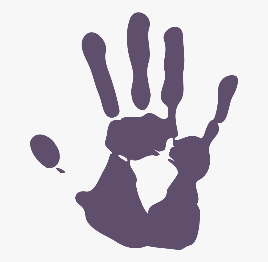 Hand Palm Clipart , Transparent Cartoons - Hand Palm Print Png, Transparent Clipart