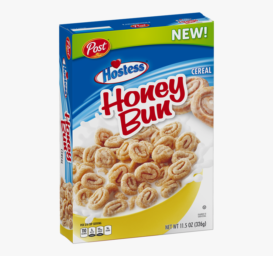 Honey Bun Product Image - Post Honey Bun Cereal, Transparent Clipart