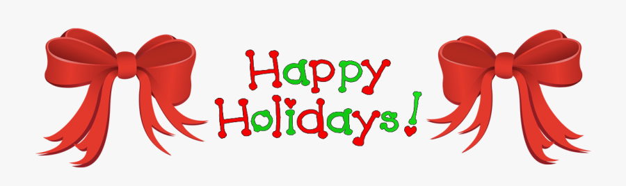 Happy Holidays Clip Art , Transparent Cartoons - Happy Holidays Clip Art, Transparent Clipart