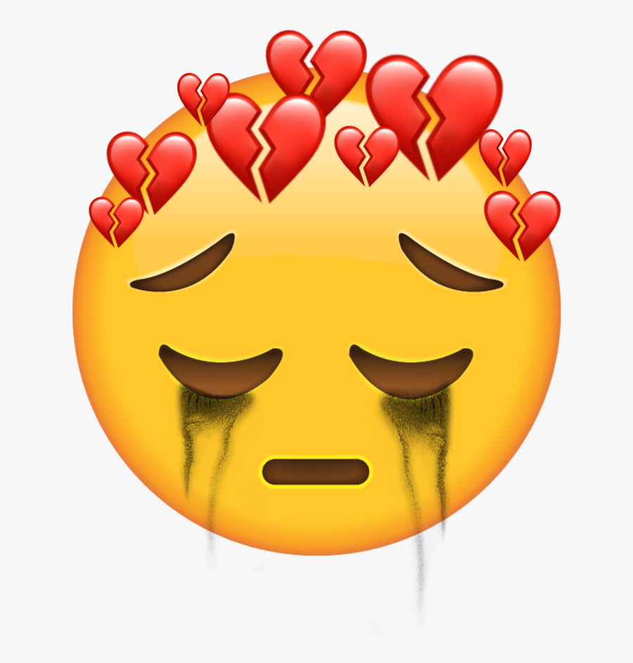 #sad #emojiiphone #emoji #iphone - Gambar Emoji Iphone Sad, Transparent Clipart