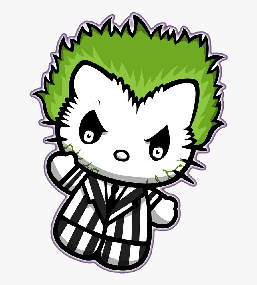 #hellokitty #beetlejuice #disney - Hello Kitty Full Body, Transparent Clipart