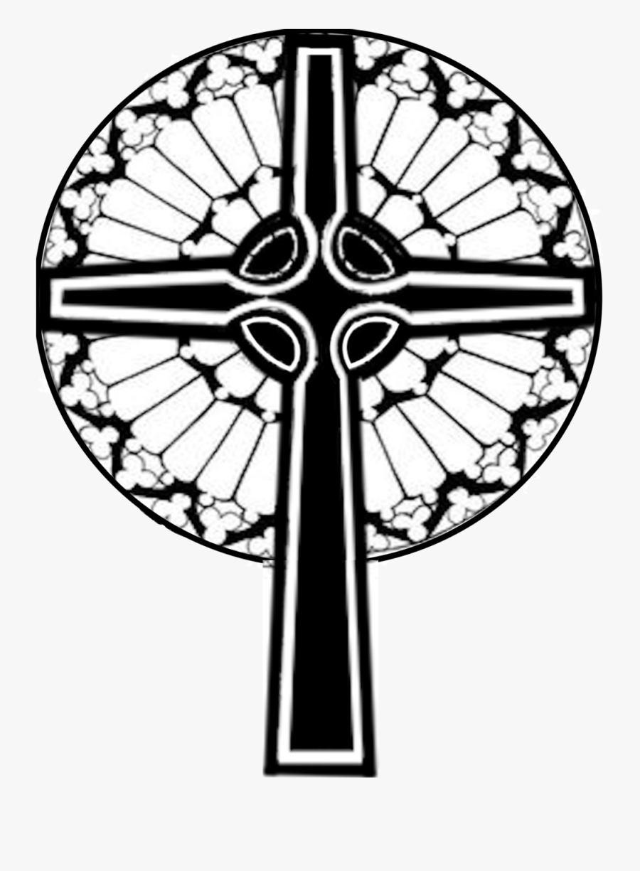 New Bessemer Cross 2019 - Rosette Window Notre Dame, Transparent Clipart