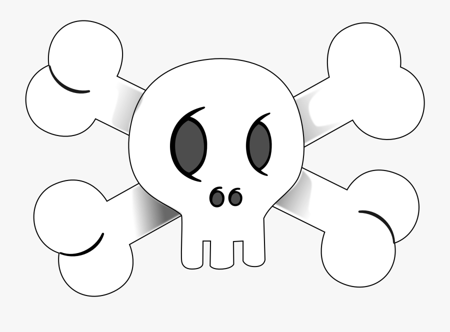 Jolly Roger Clipart Transparent Background - Clip Art, Transparent Clipart