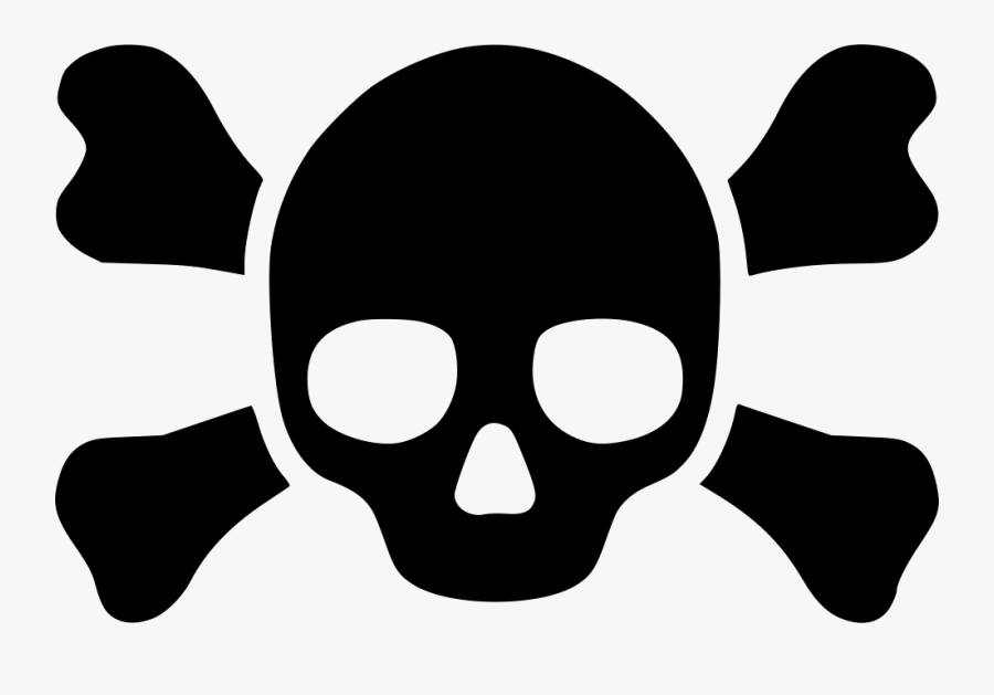 Clip Art Skull And Crossbones Png - Skull And Crossbones Svg Free, Transparent Clipart