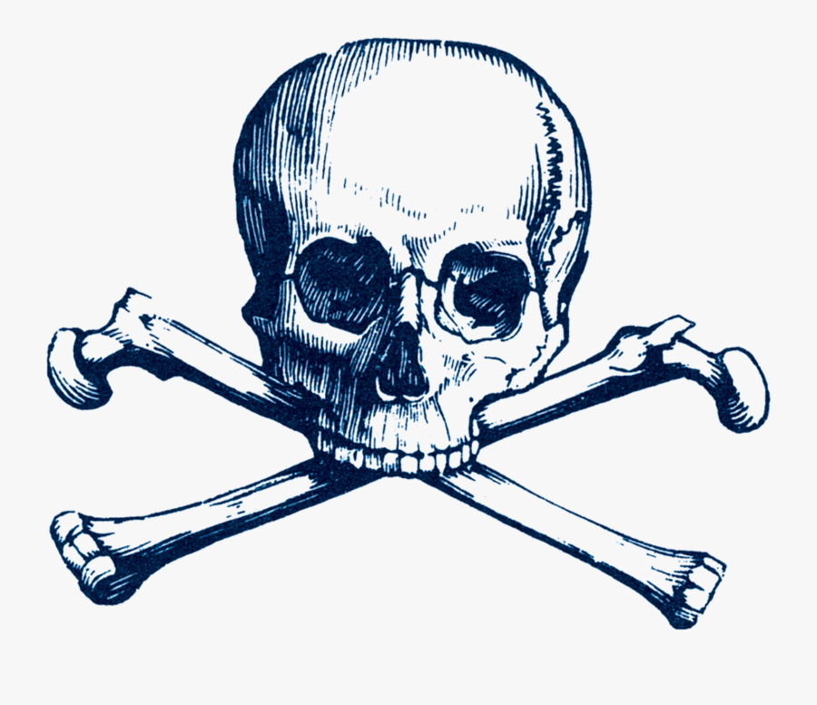 Skull Crossbones Jolly Roger Clipart , Png Download - 13 Number Of Death, Transparent Clipart