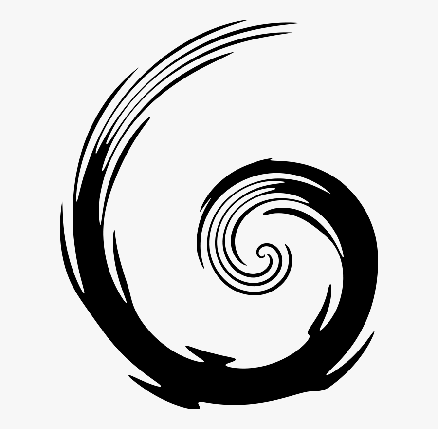 Simple Swirl Clip Art At Vector Clip Art Image - Clipart Swirl Circle, Transparent Clipart